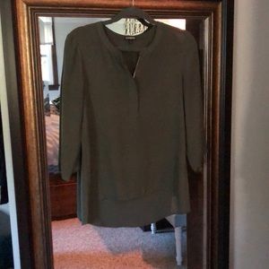 Olive green express blouse